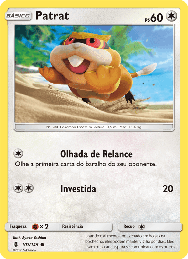 Patrat, carta 107 de Guardiões Ascendentes