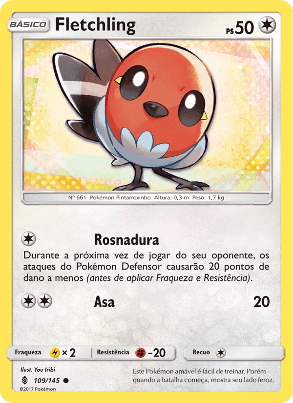 Fletchling, card 109 from Guardiões Ascendentes