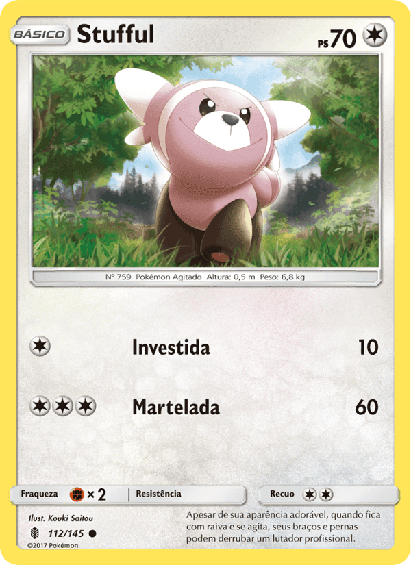 Stufful, card 112 from Guardiões Ascendentes