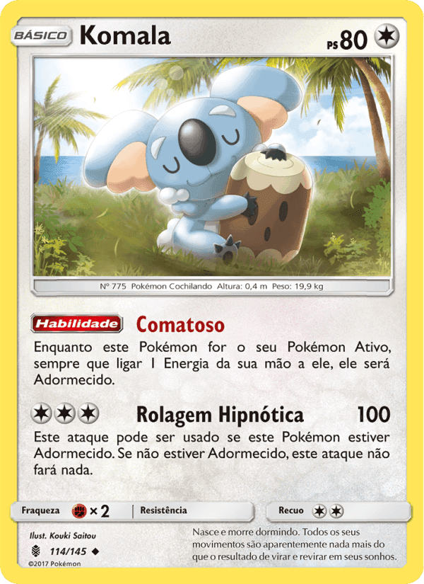 Komala, card 114 from Guardiões Ascendentes