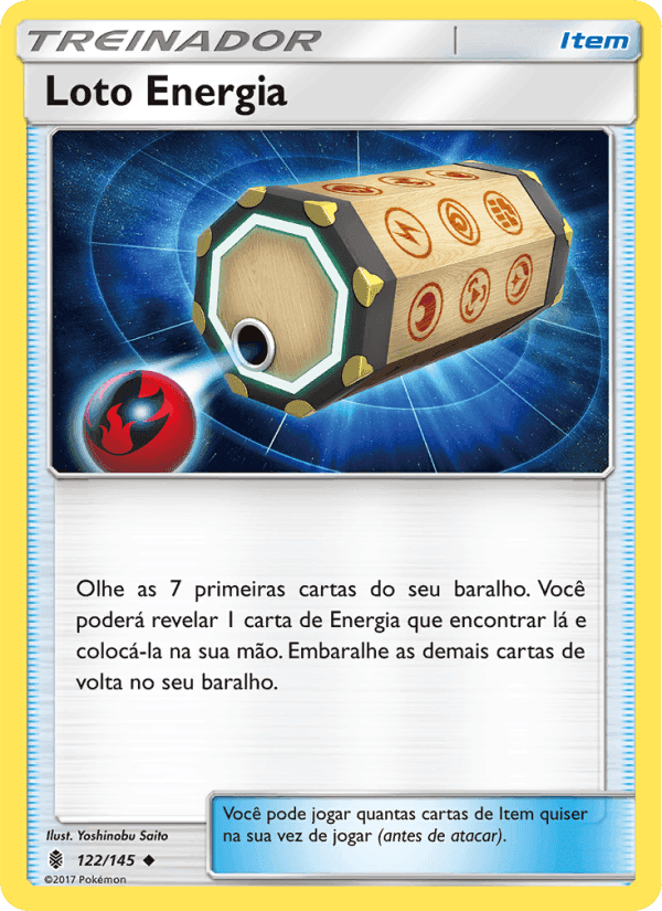 Guardiões Ascendentes の 122 番、Loto Energia
