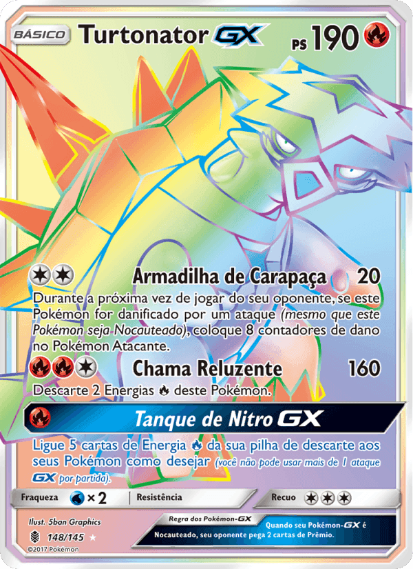 Turtonator GX, carta 148 de Guardiões Ascendentes