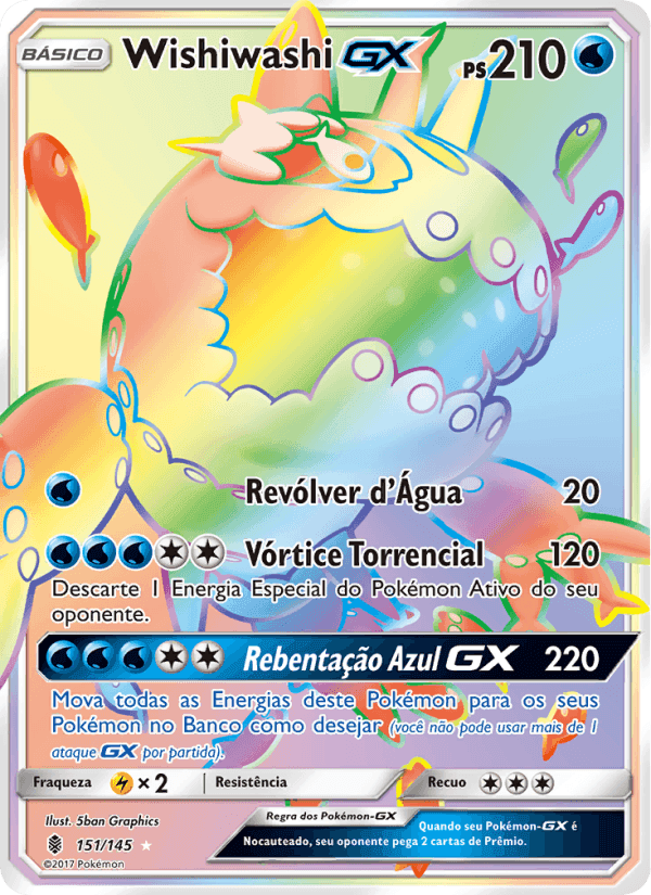 Wishiwashi GX, carta 151 de Guardiões Ascendentes