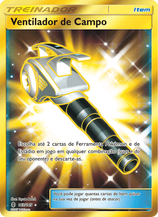 Ventilador de Campo, card 163 from Guardiões Ascendentes