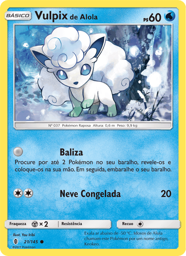 Vulpix de Alola, carta 21 de Guardiões Ascendentes