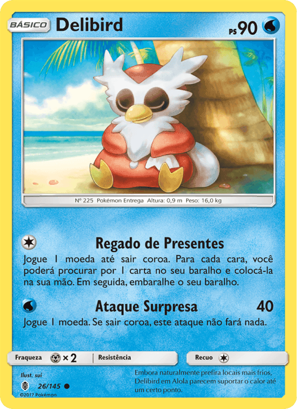 Delibird, carta 26 de Guardiões Ascendentes