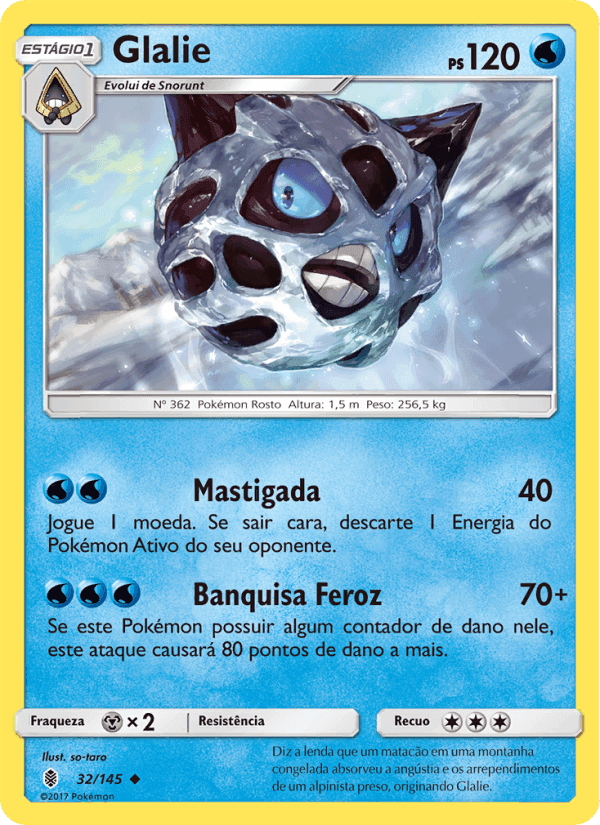 Glalie, carta 32 de Guardiões Ascendentes