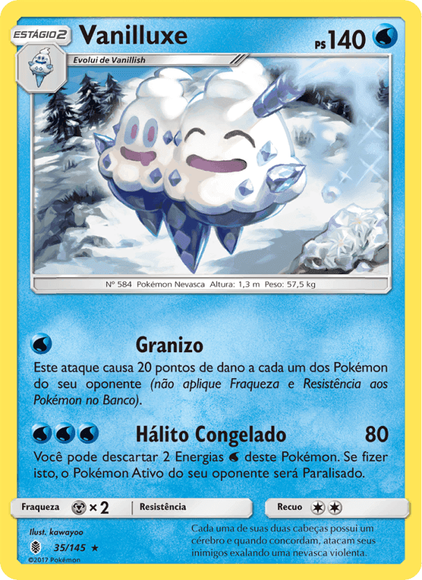Vanilluxe, carta 35 di Guardiões Ascendentes