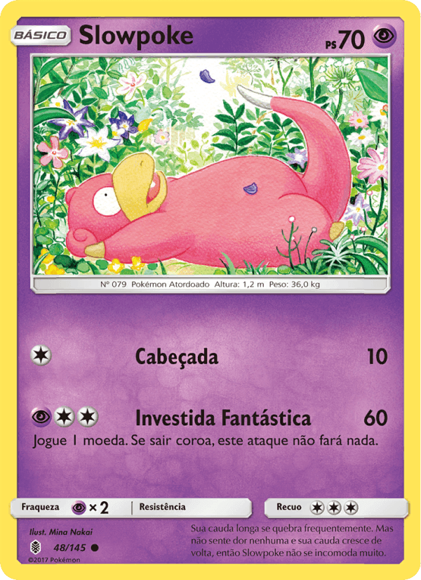 Slowpoke, carta 48 di Guardiões Ascendentes