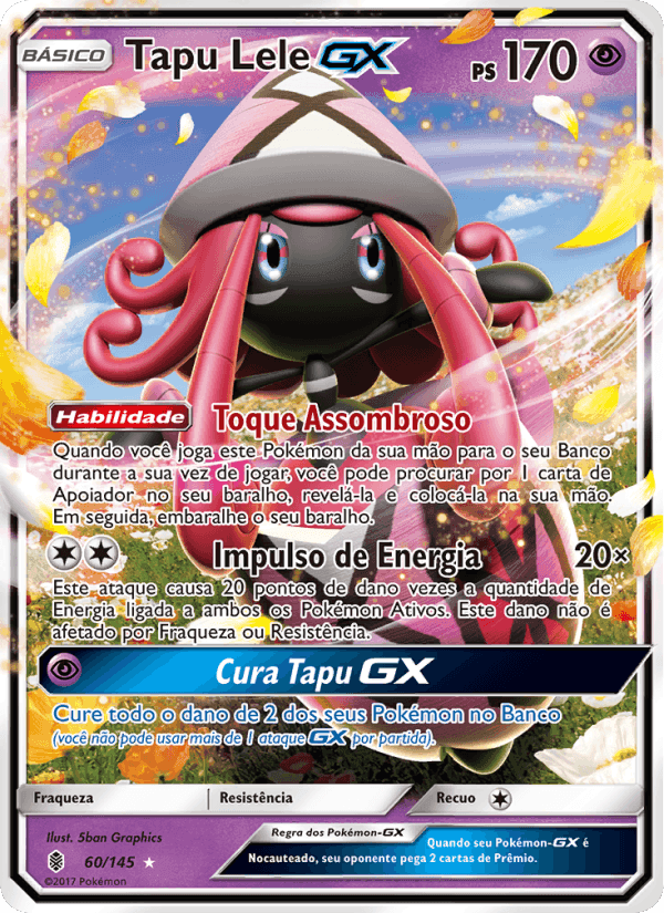 Tapu Lele GX, carta 60 de Guardiões Ascendentes