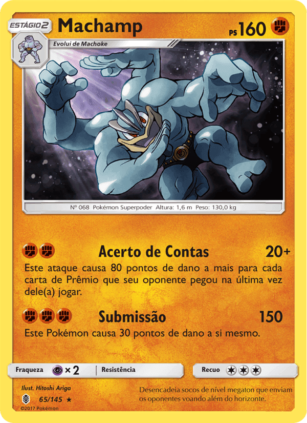 Machamp, carta 65 de Guardiões Ascendentes