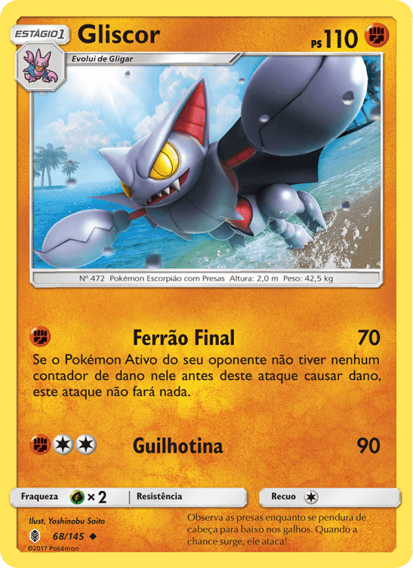 Gliscor, carta 68 de Guardiões Ascendentes