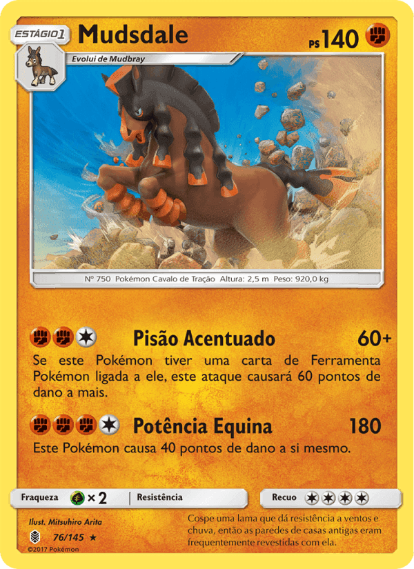 Mudsdale, carta 76 di Guardiões Ascendentes