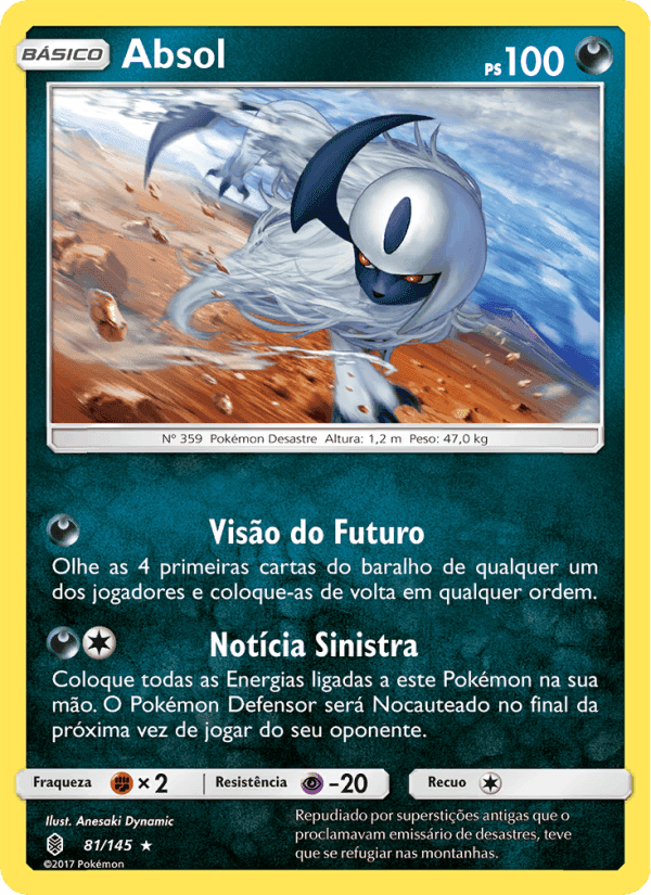 Absol, carta 81 di Guardiões Ascendentes