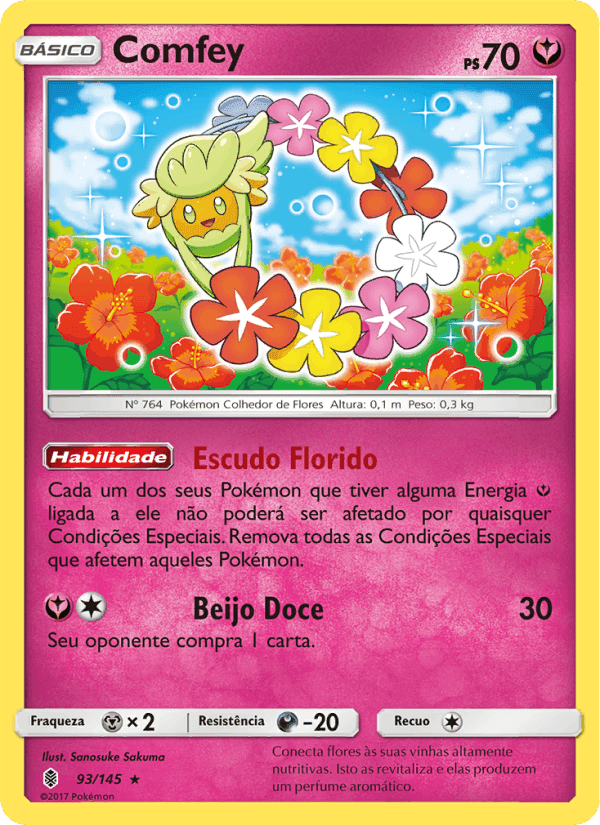 Comfey, card 93 from Guardiões Ascendentes