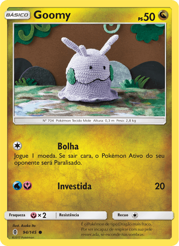 Goomy, carta 94 di Guardiões Ascendentes