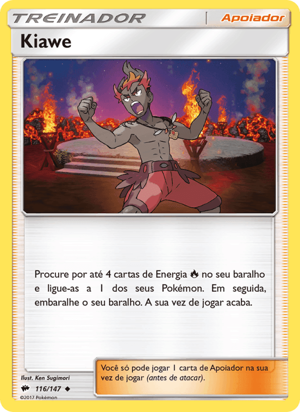 Kiawe, carta 116 de Sombras Ardentes