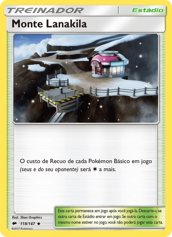Monte Lanakila, card 118 from Sombras Ardentes
