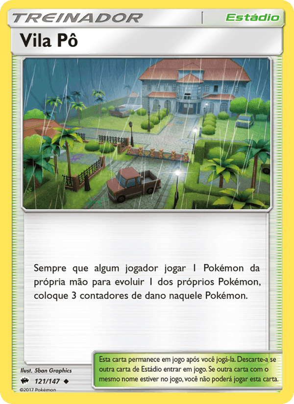 Vila Pô, carta 121 de Sombras Ardentes