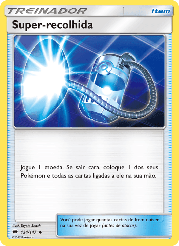 Super-recolhida, carta 124 de Sombras Ardentes