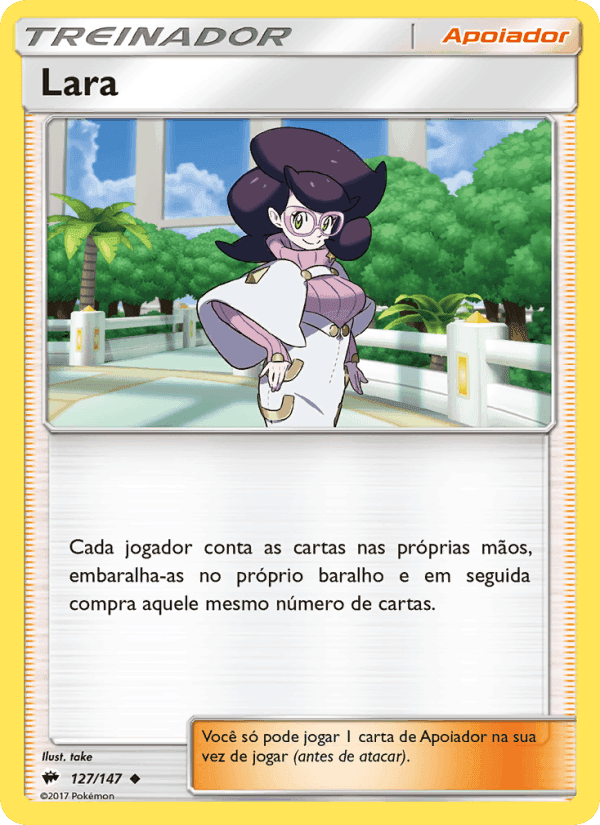 Lara, card 127 from Sombras Ardentes