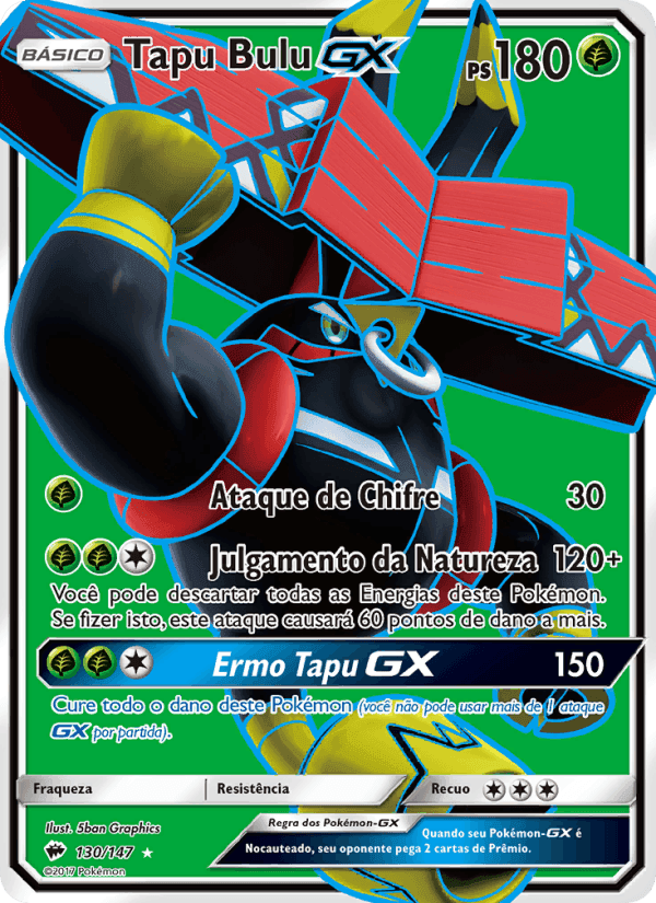 Tapu Bulu GX, card 130 from Sombras Ardentes