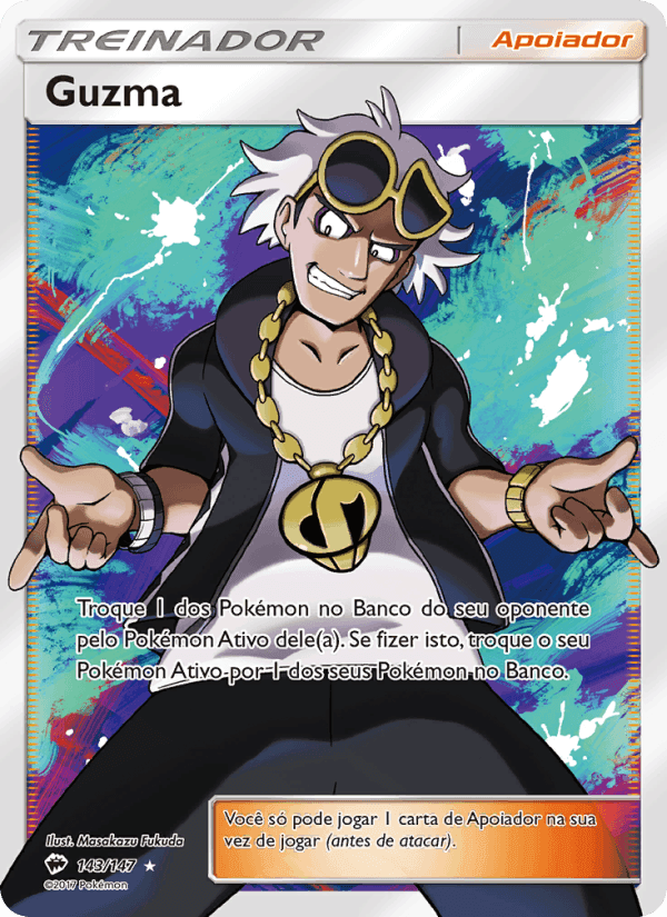 Guzma, carta 143 de Sombras Ardentes