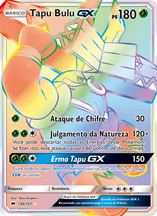 Tapu Bulu GX, carta 149 di Sombras Ardentes