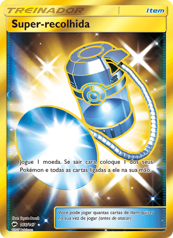 Super-recolhida, card 166 from Sombras Ardentes