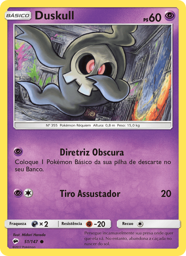 Duskull, carte 51 de Sombras Ardentes