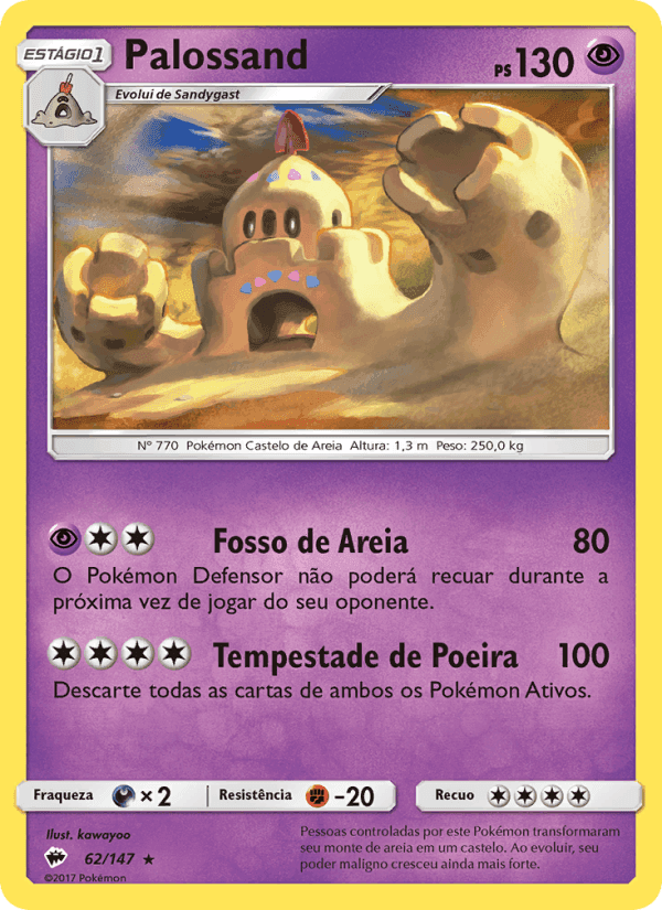 Palossand, carta 62 de Sombras Ardentes