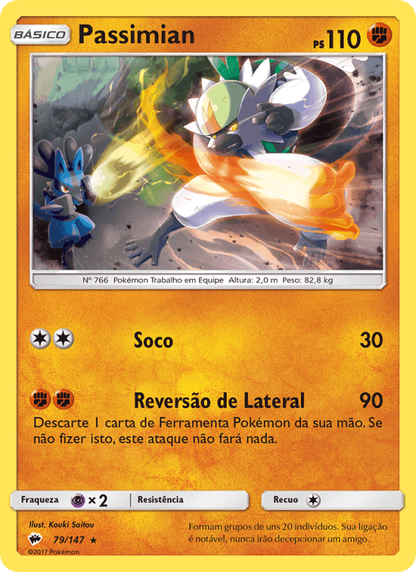Passimian, card 79 from Sombras Ardentes