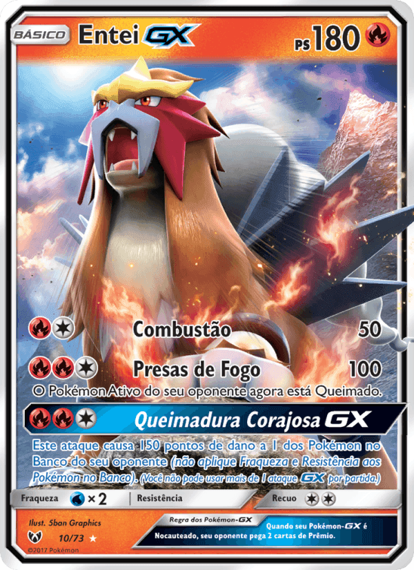 Entei GX, carta 10 di Lendas Luminescentes