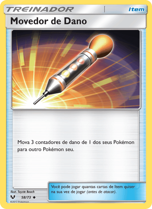 Movedor de Dano, carta 58 di Lendas Luminescentes