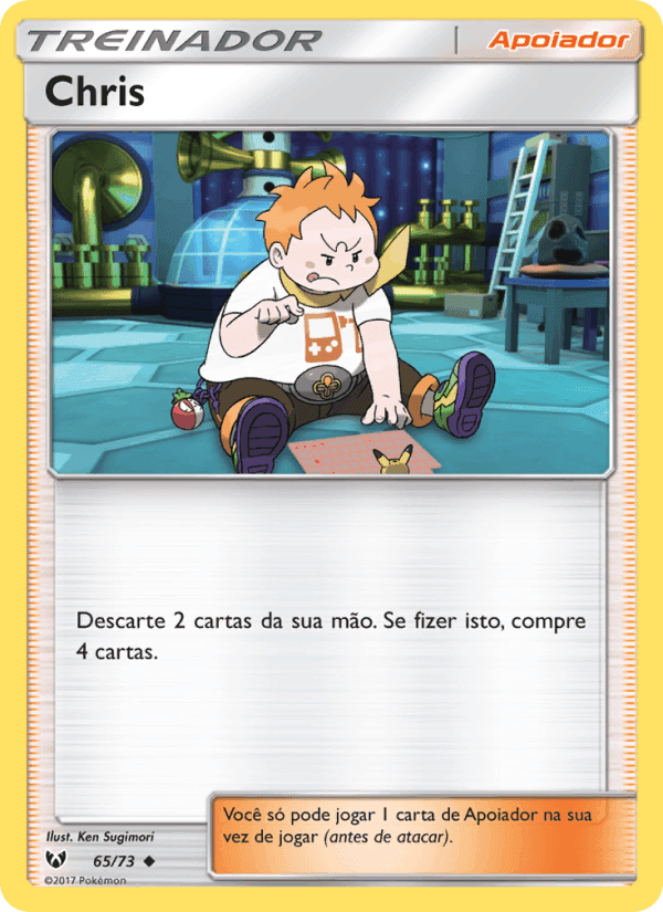 Chris, card 65 from Lendas Luminescentes