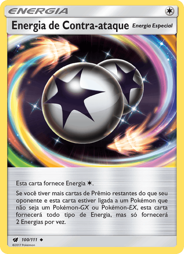 Energia de Contra-ataque, card 100 from Invasão Carmim