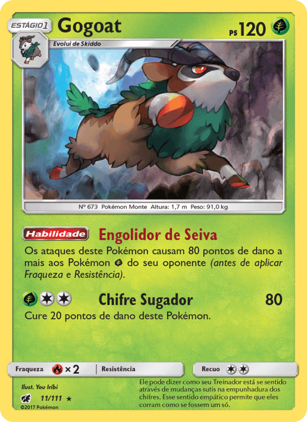 Gogoat, carta 11 de Invasão Carmim