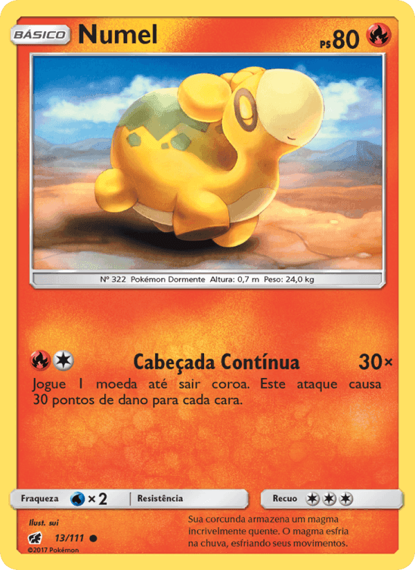 Numel, carta 13 de Invasão Carmim