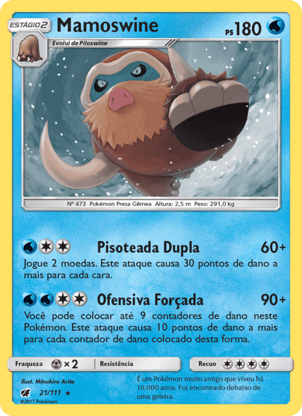 Mamoswine, carta 21 de Invasão Carmim