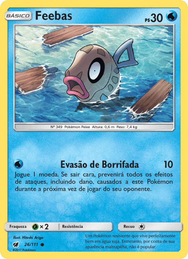 Feebas, carta 26 de Invasão Carmim