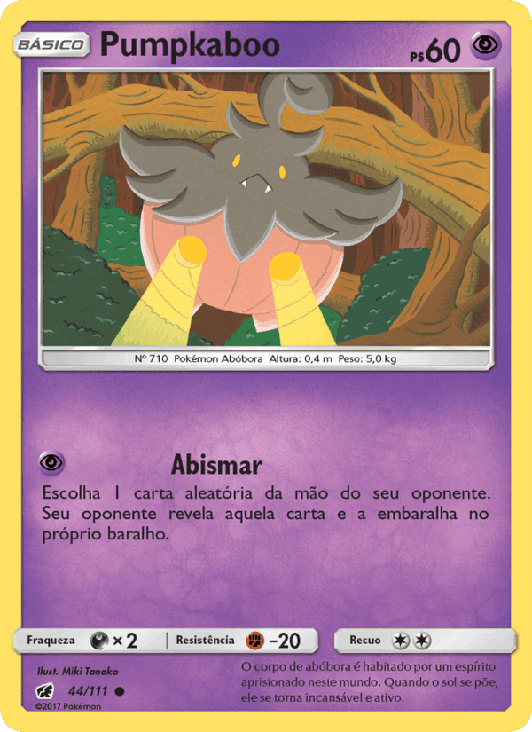 Pumpkaboo, carta 44 de Invasão Carmim