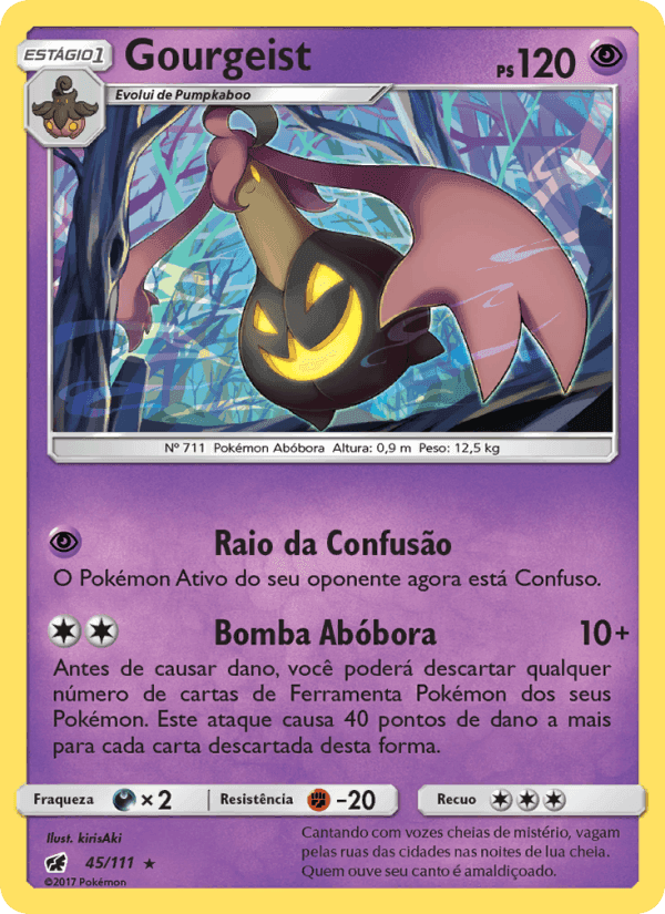 Gourgeist, carta 45 de Invasão Carmim