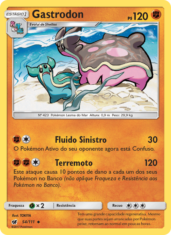 Gastrodon, carta 54 de Invasão Carmim