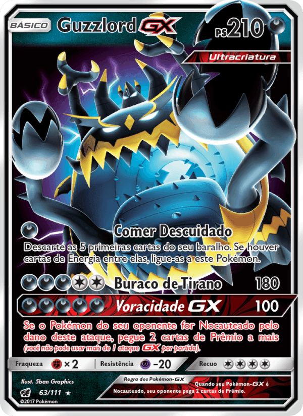 Guzzlord GX, carta 63 de Invasão Carmim