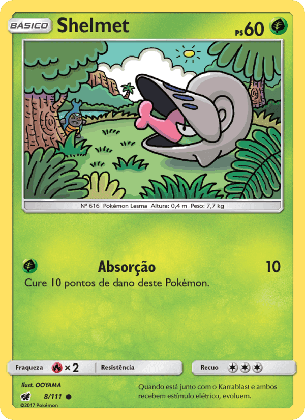 Shelmet, carta 8 di Invasão Carmim