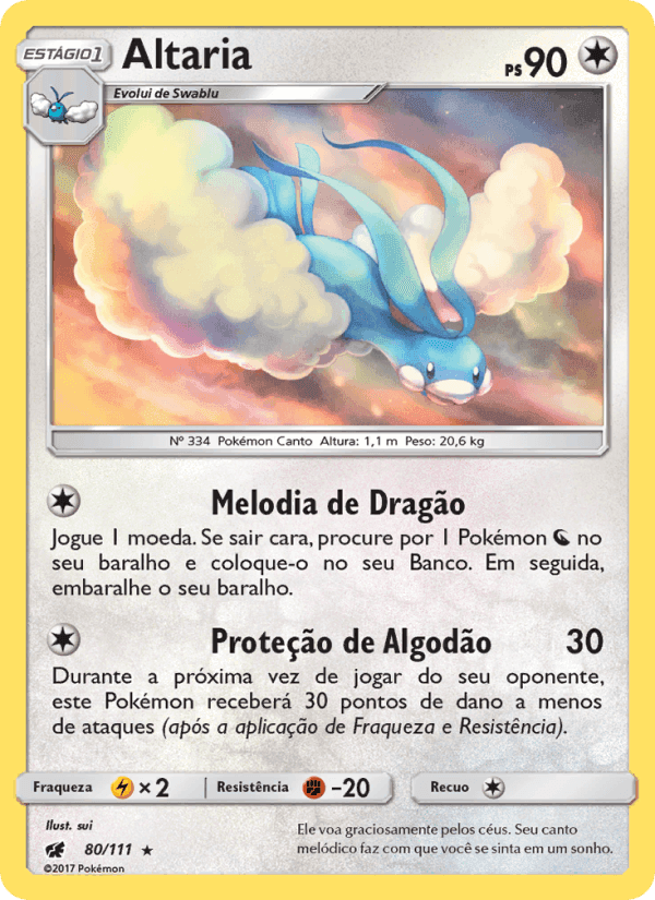 Altaria, carta 80 de Invasão Carmim