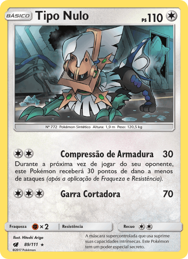 Tipo Nulo, card 89 from Invasão Carmim