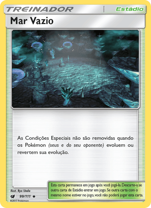 Mar Vazio, card 99 from Invasão Carmim