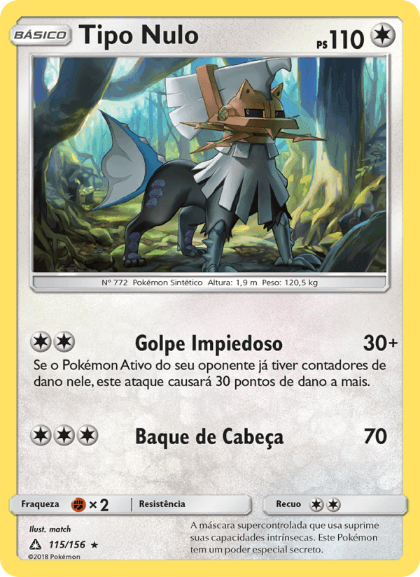 Tipo Nulo, card 115 from Ultra Prisma