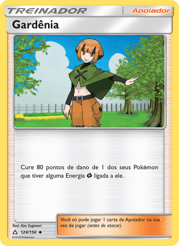 Gardênia, card 124 from Ultra Prisma